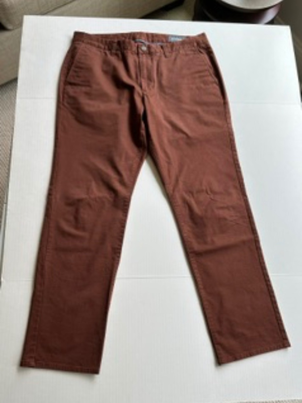 Mens "Bonobos" Rich Brown Chino pants - W35/L32
